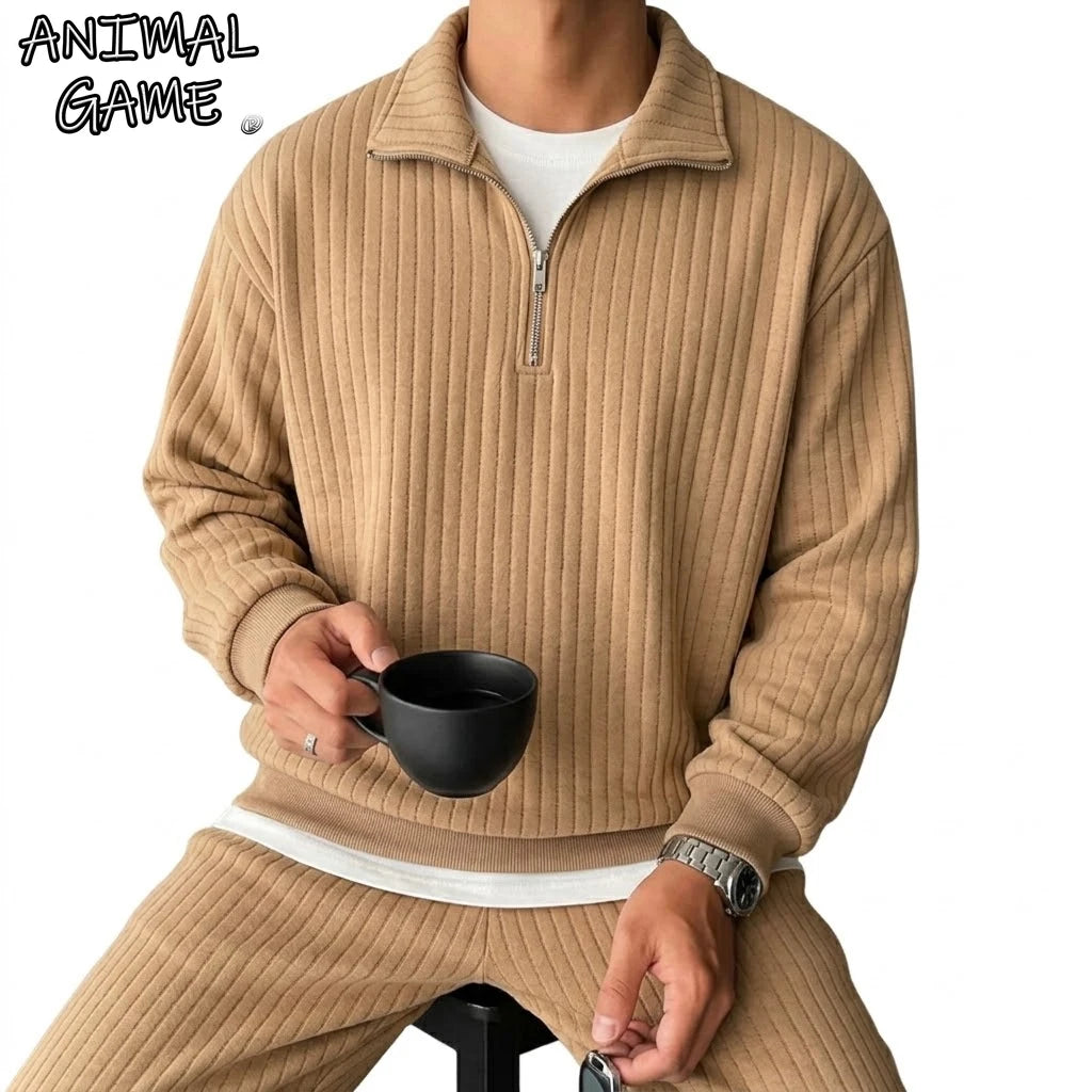Zip Up Hoodies Gym Man V Neck Zip Up Shirts Long Sleeve