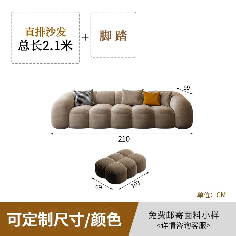 Luxury Soft Living Room Sofa ,With Additions