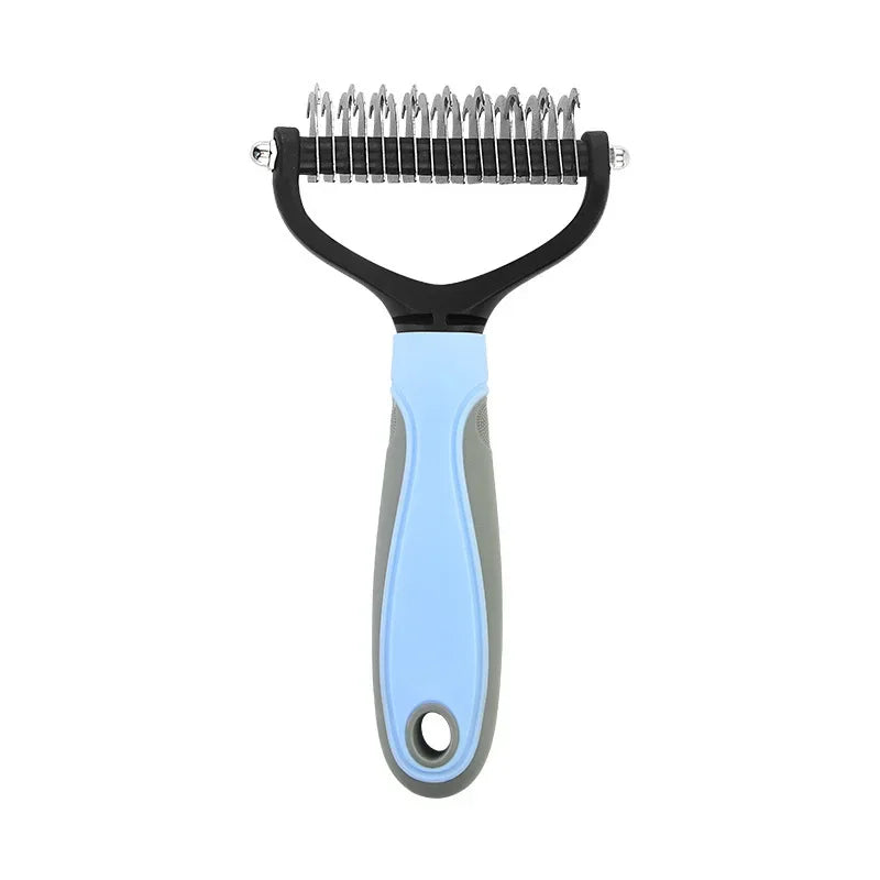 Double Sided Stainless Steel Pet Grooming Brush Dog Cat