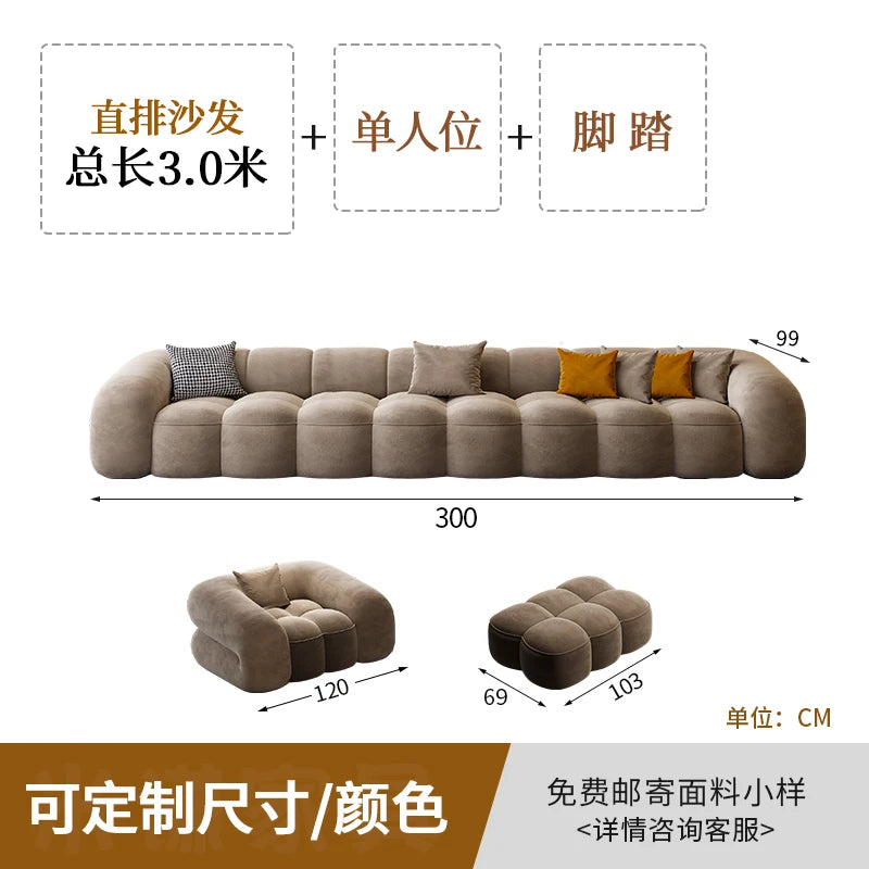 Luxury Soft Living Room Sofa ,With Additions