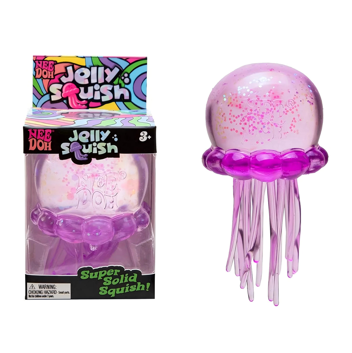 Trending Nee Doh Jellyfish & Cube Squish Toy