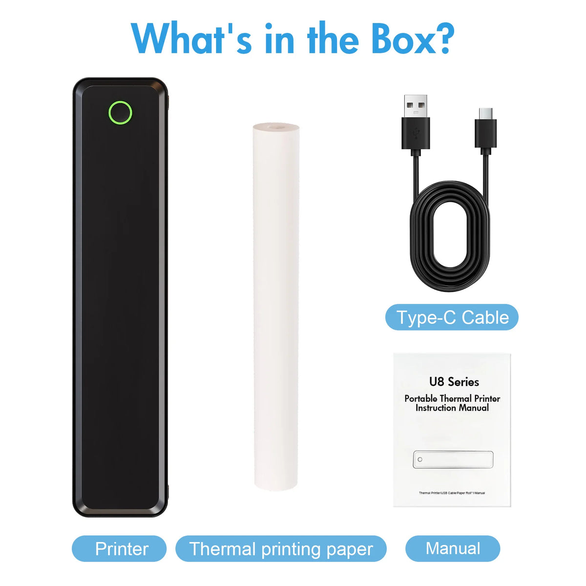 Portable Printers  Label Maker  Android iOS Phone & Laptop