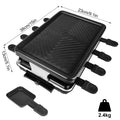 Electric Korean BBQ Grill Indoor Cheese Raclette