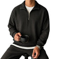 Zip Up Hoodies Gym Man V Neck Zip Up Shirts Long Sleeve