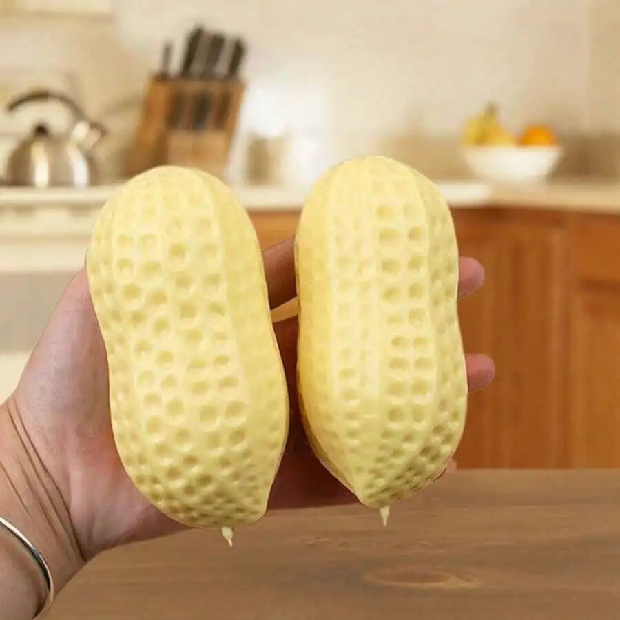 Peanut Stress Ball Crunchy Squeeze Ball Squishy Toy