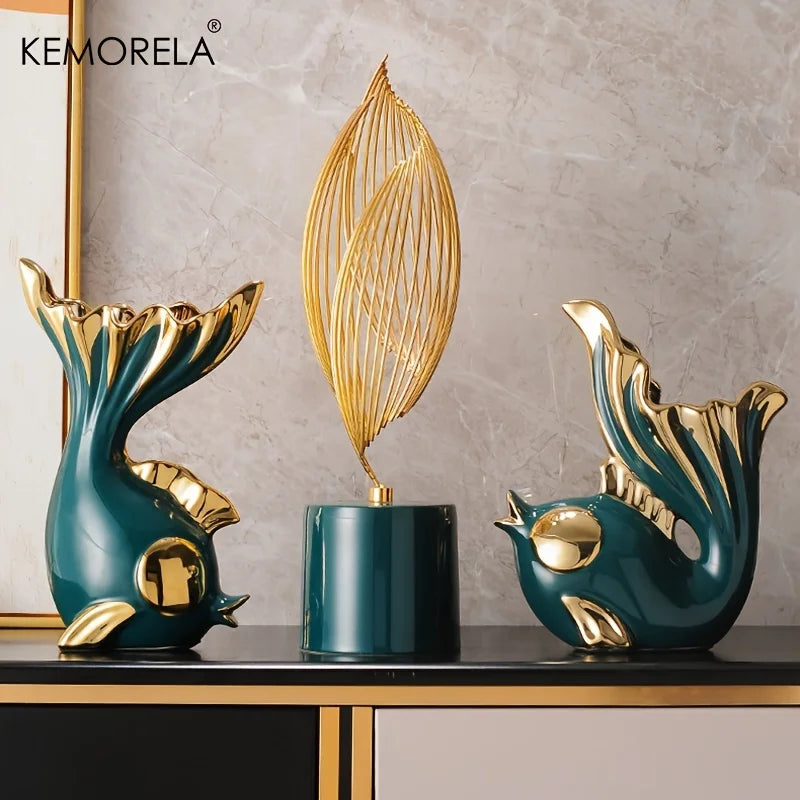 Exquisite Home Decor Modern Abstract Art Statue